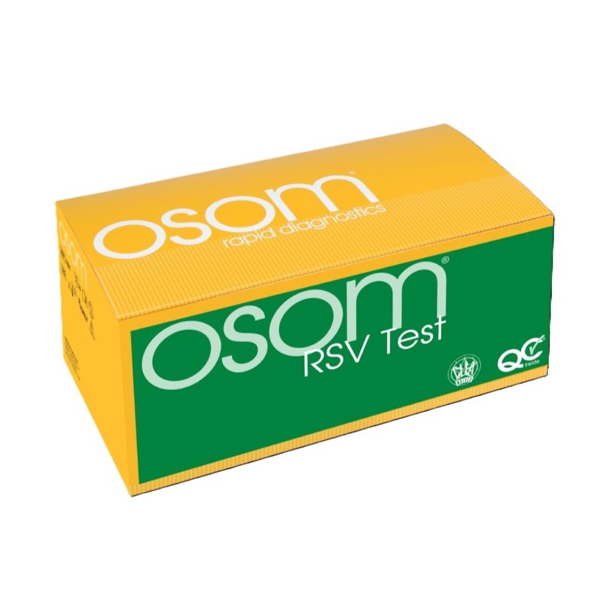 Rapid Test Kit RSV OSOM®  CLIA Waived (25 Test + 2 QC Tests) by Sekisui Diagnostics, LLC  ID 1091
